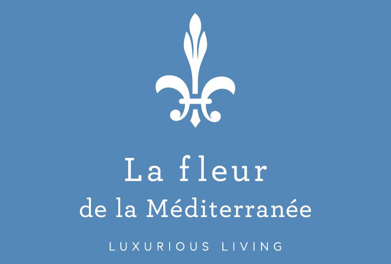 LA FLEUR _ANDROS LOGO BLUE